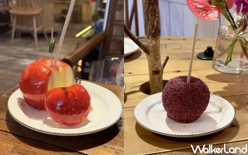 行李箱裝砂糖的「蘋果糖」快閃信義區！東京林檎製飴所快閃，新光A11日本展開吃。