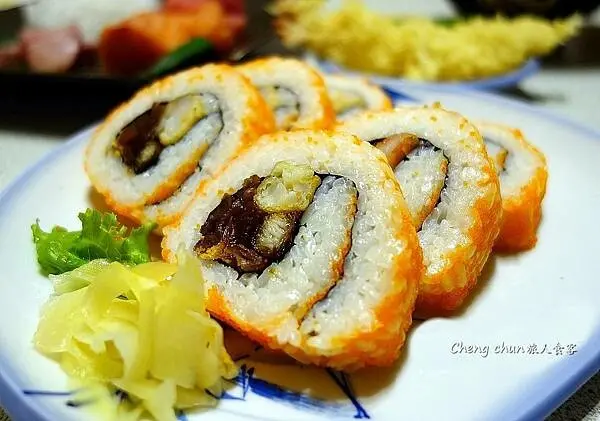 台中市中美街【松葉壽司】極品花壽司 ! 老店高人氣