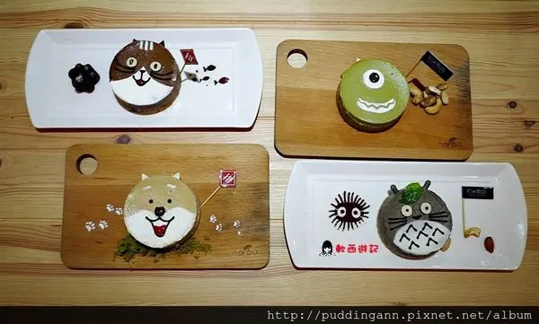 [食記]台北中山國中站 初米咖啡 Choose me Cafe&Meals(錦州店) 超可愛龍貓蛋糕 大眼仔蛋糕 *有WIFI 附完整菜單* 無候位客人不限時喔~ 可愛療癒系超萌蛋糕 龍貓/大眼仔/熊