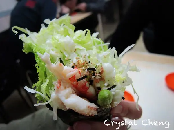 【台北美食推薦】今日壽司店 料滿滿又新鮮蝦手捲 臨江街夜市內平價老牌台式壽司小店 (日式)