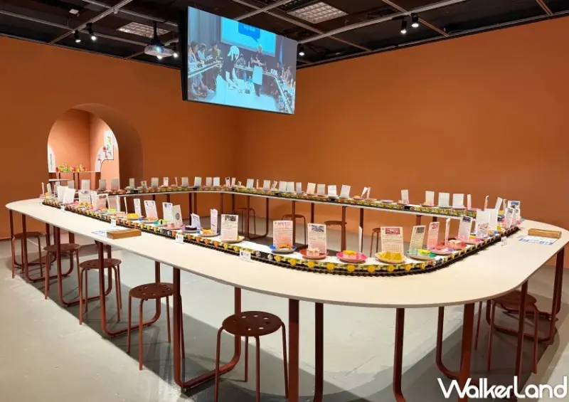 中山站免費展覽推薦！台北當代藝術館 旋轉壽司吧互動遊戲，免門票開玩。