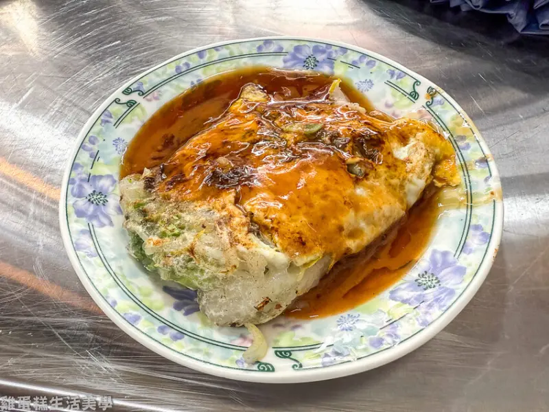 【台南食記】石精臼蚵仔煎 - 永樂市場旁60年老店，組合餐必點飯湯搭配蚵仔煎