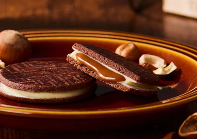 羽田機場必買伴手禮！N.Y.C. SAND 東京車站也有，冬季限定 榛果可可焦糖夾心 必吃。