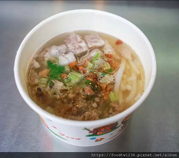 [台北小吃]中山區中山國小站「晴光芋頭米粉」吸滿湯頭的濃厚芋頭米粉湯/小菜新鮮處理用心/湯頭濃厚天天新鮮熬製/附菜單