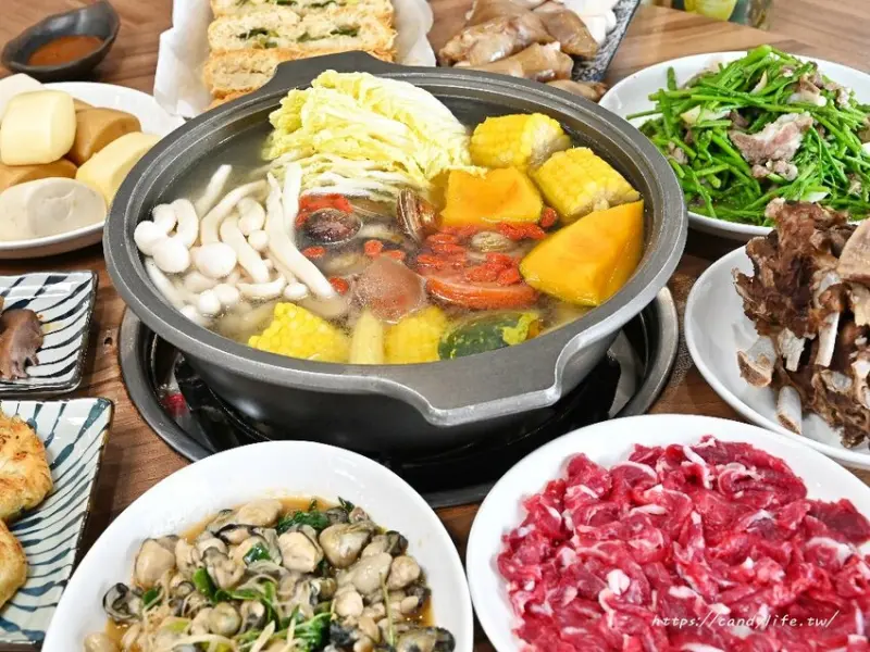 彰化縣芳苑鄉阿華羊肉店｜在地老饕推薦的溫體羊肉爐，採用自養羊隻，料多實在，蔬菜湯頭更是讚