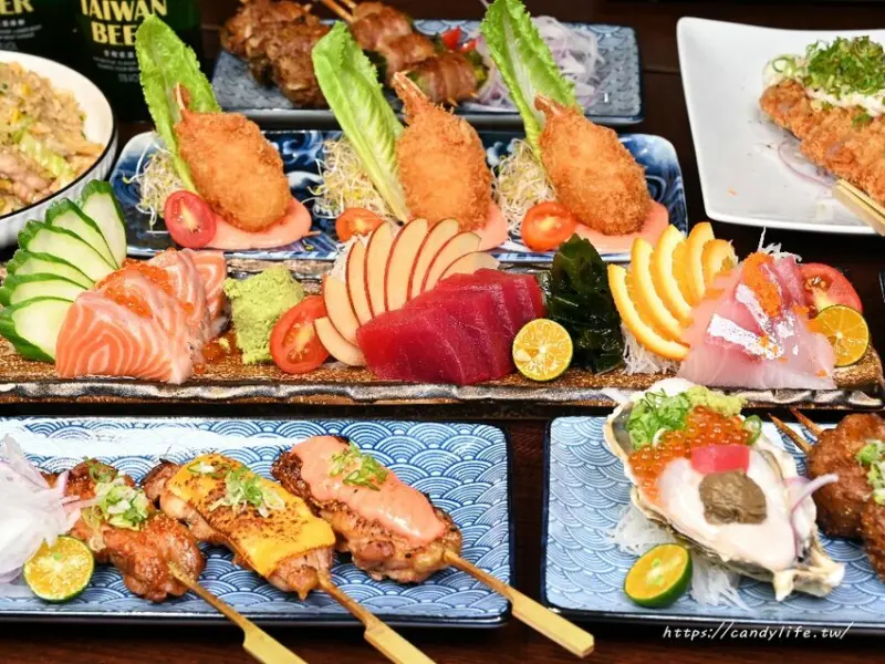 台中市西屯區魚煙居酒屋｜隱身在逢甲商圈巷弄中的厲害居酒屋，由國宴御廚掌廚，還有提供包廂座位及客製化桌菜