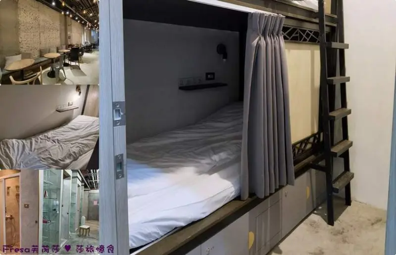 台北市萬華區台北青旅【丹居青旅】西門紅樓人氣住宿點.西門捷運站步行５分鐘.專屬女生樓層生活便利│廚房洗衣│乾濕分離│四人房型│台北住宿