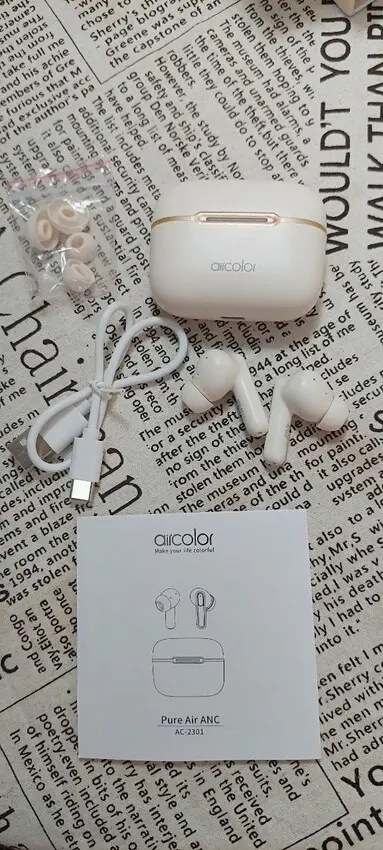 3C｜ aircolor Pure Air ANC 真無線藍