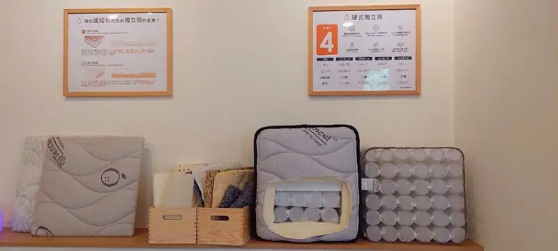 居家生活｜ 橘家床墊oghome 高雄美術館門市，寬大空間展