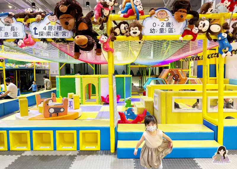 【土城親子館】PaPark爬爬客親子樂園-土城日月光店-彩虹