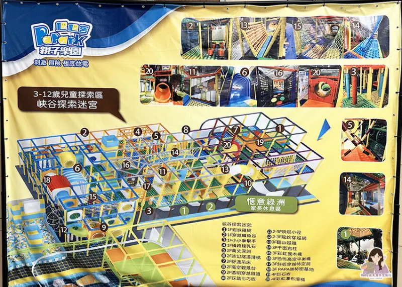 【土城親子館】PaPark爬爬客親子樂園-土城日月光店-彩虹