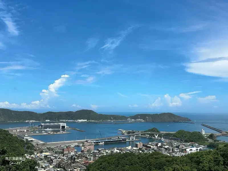 蘇澳壯麗絕美海景【南方澳景觀台】180度零死角，遠眺筆架山、