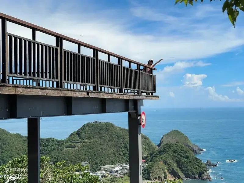 蘇澳壯麗絕美海景【南方澳景觀台】180度零死角，遠眺筆架山、