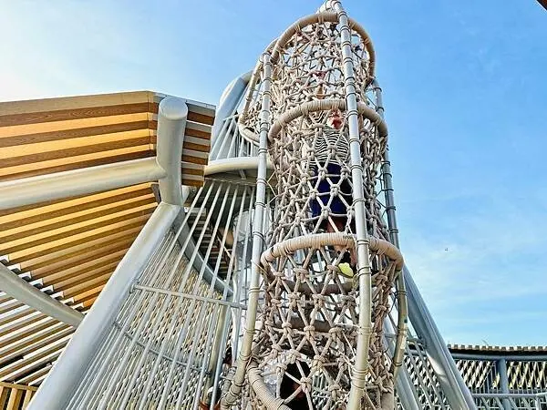 ★台中親子景點推薦★最新特色遊戲場『中央公園--飛行美樂地』