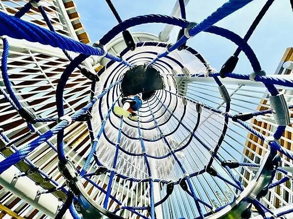 ★台中親子景點推薦★最新特色遊戲場『中央公園--飛行美樂地』