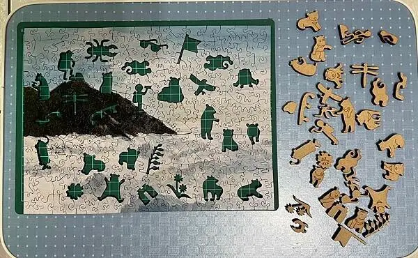 ⭐️⭐️開箱⭐️⭐️｜PIXNET大試用時代X海裡魚木質拼圖