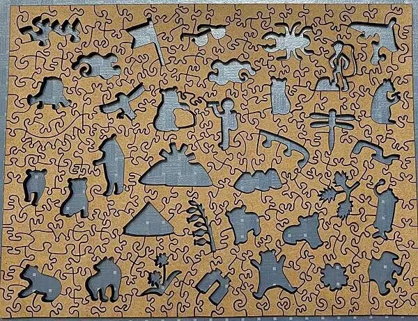 ⭐️⭐️開箱⭐️⭐️｜PIXNET大試用時代X海裡魚木質拼圖