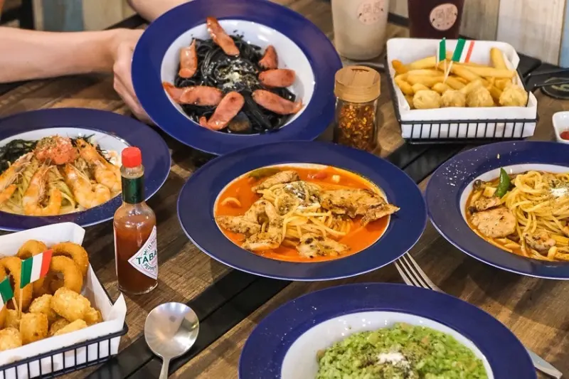 新竹縣竹北市義大利麵、燉飯只要90元起的「角落義式廚坊」