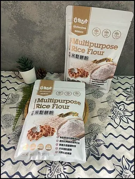 【雞百分】黑糖米鬆餅粉✨選用100%台灣國產蓬萊白米🌾不含麩