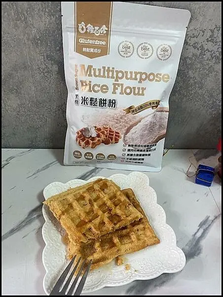 【雞百分】黑糖米鬆餅粉✨選用100%台灣國產蓬萊白米🌾不含麩