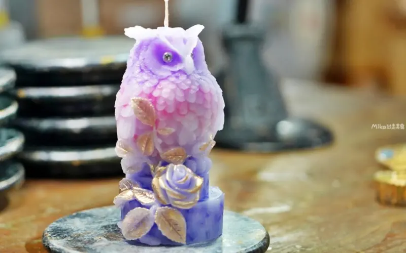 ▲新竹親子觀光工廠推薦：燭園寶山蠟藝館 /mika 提供、WalkerLand窩客島整理