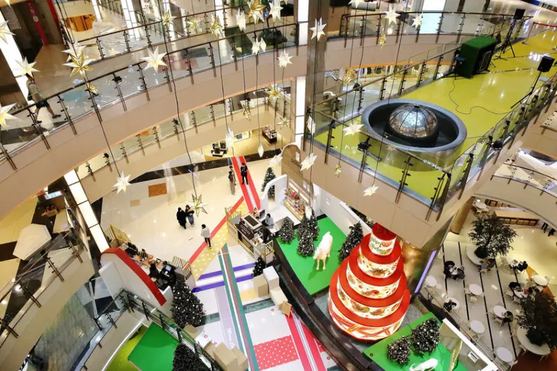 2024年最美室內聖誕裝置藝術在大江購物中心！絕美打卡秘境等