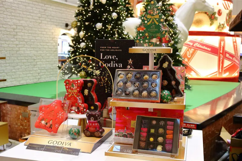 2024年最美室內聖誕裝置藝術在大江購物中心！絕美打卡秘境等