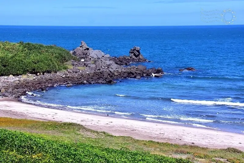 富貴角公園:風稜石