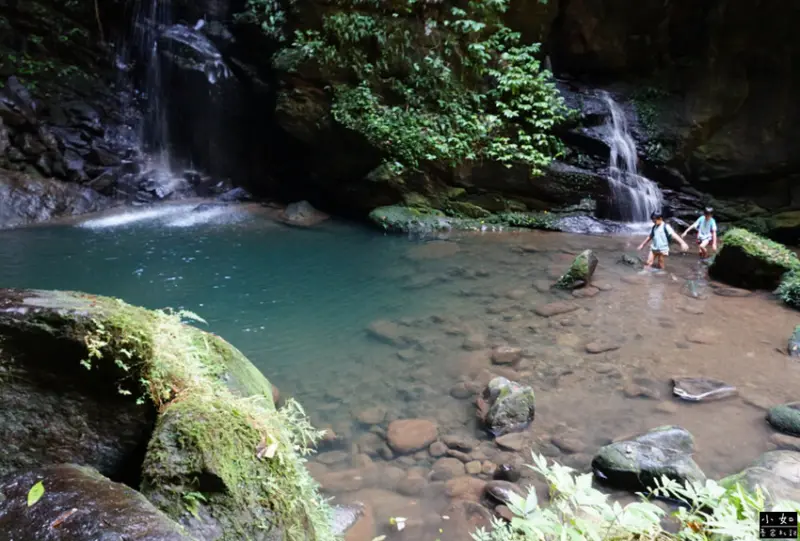 【復興步道】觀音洞步道南口,走到蝙蝠洞步道,瀑布,免門票景點