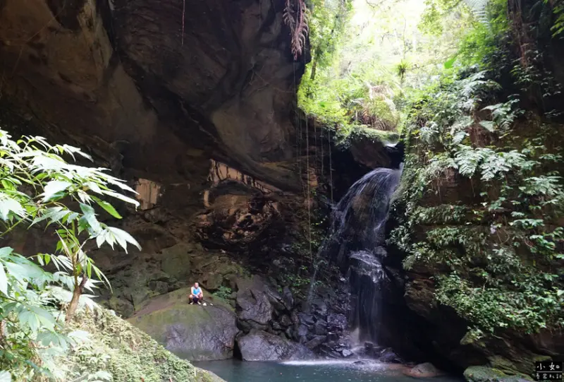 【復興步道】觀音洞步道南口,走到蝙蝠洞步道,瀑布,免門票景點