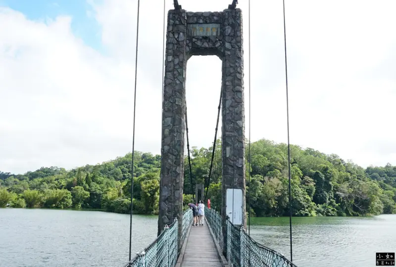【寶山步道】寶山水庫環湖步道,寶湖,碧湖吊橋,o型走一圈！