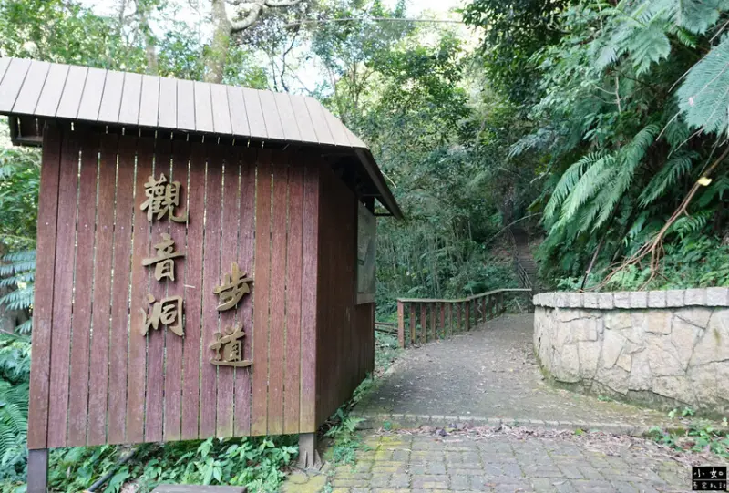 【復興步道】觀音洞步道南口,走到蝙蝠洞步道,瀑布,免門票景點