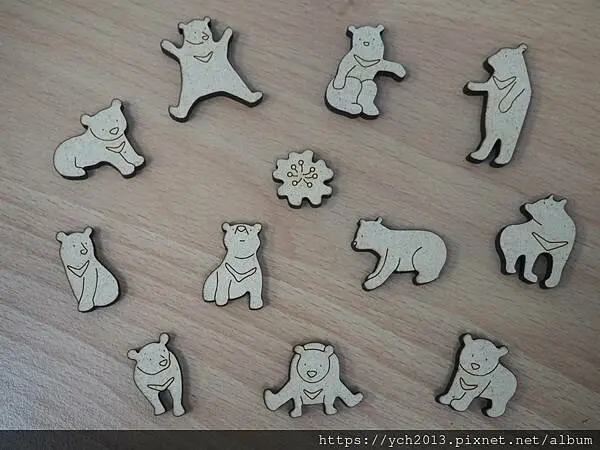 海裡魚木質拼圖/一年高山-Nov.北大武山秋季雲海，不規則拼