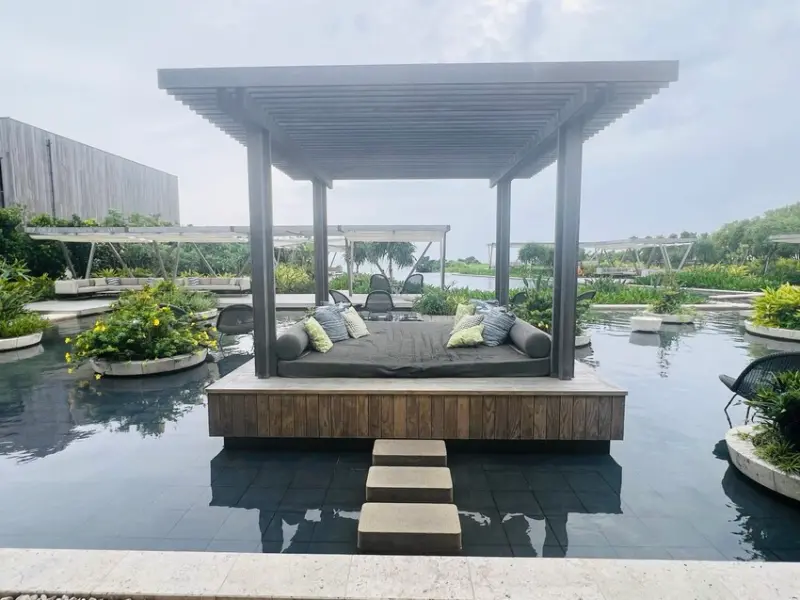 日本沖繩住宿篇：星野集團虹夕諾雅沖繩。無邊際泳池。柔道活動體