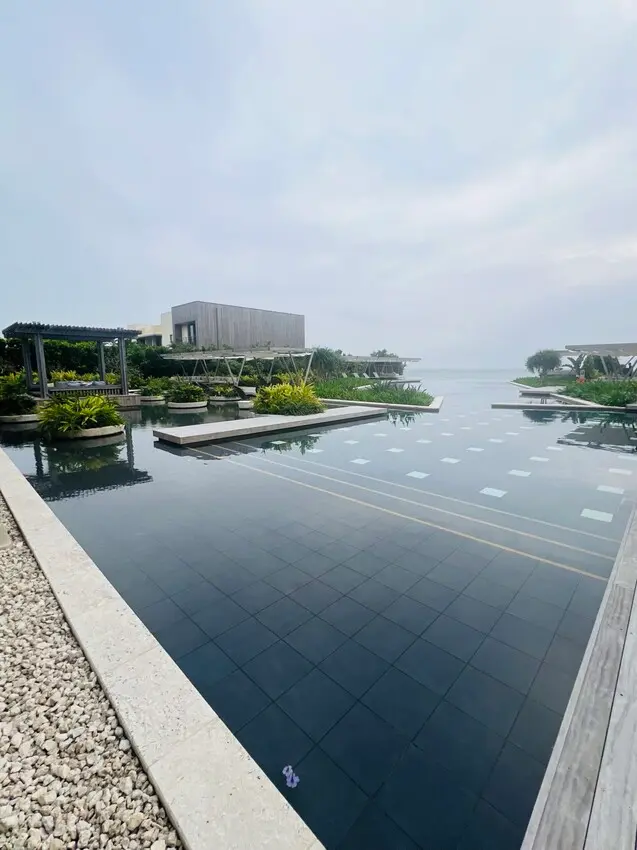 日本沖繩住宿篇：星野集團虹夕諾雅沖繩。無邊際泳池。柔道活動體