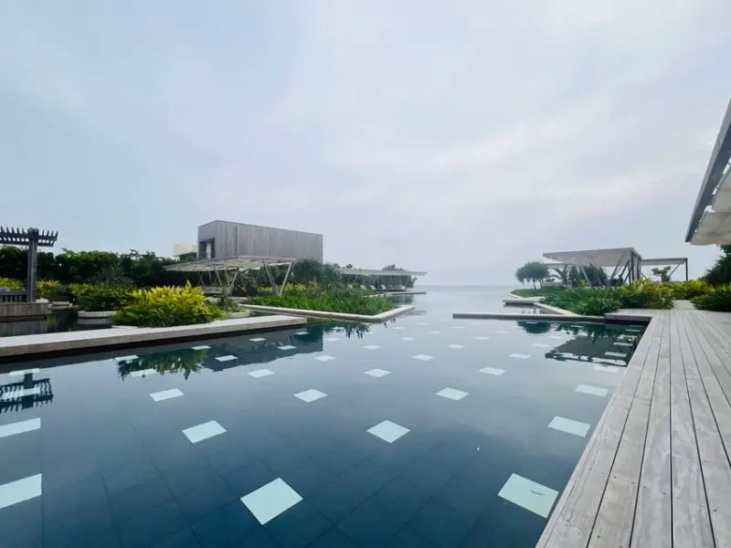 日本沖繩住宿篇：星野集團虹夕諾雅沖繩。無邊際泳池。柔道活動體