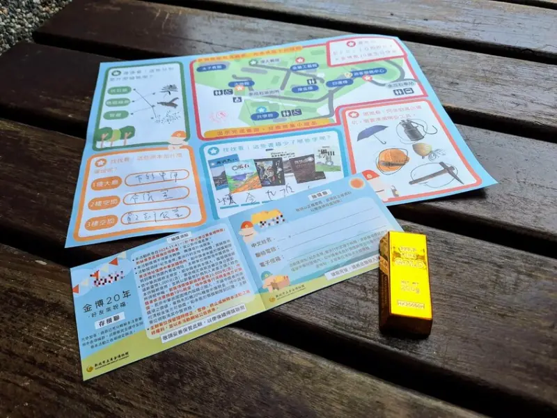 【活動】新北市立黃金博物館「金博20年 好友來祝福」闖關遊戲