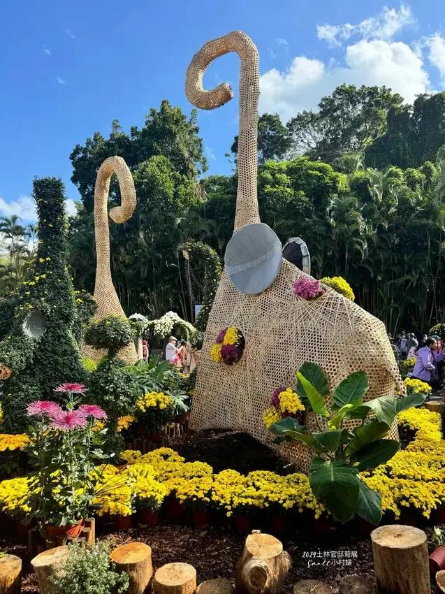 2024士林官邸菊展【菊伴動物派對】開趴囉，14大展區、15