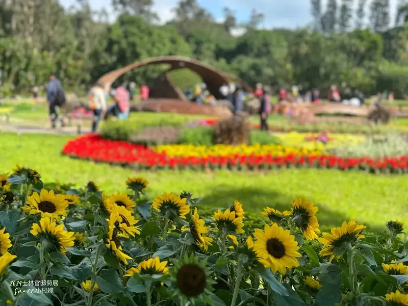 2024士林官邸菊展【菊伴動物派對】開趴囉，14大展區、15