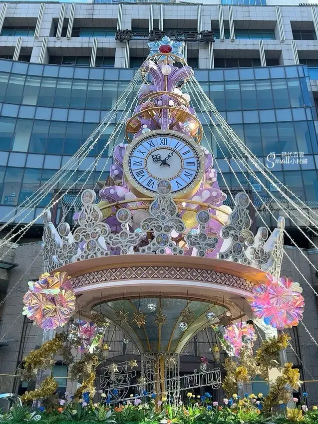 台北信義區必拍《統一時代百貨．愛Sharing》浪漫英倫風裝