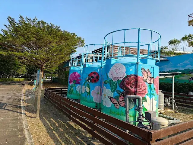 溪州公園 - 解說中心 - 雨水回收系統