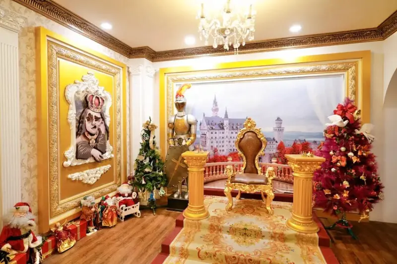 台中親子景點「約客&厚禮 築夢手創館」，粉紅芭比廣場、冰雪奇