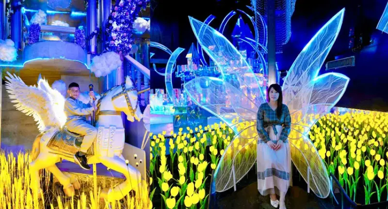 台中親子景點「約客&厚禮 築夢手創館」，粉紅芭比廣場、冰雪奇