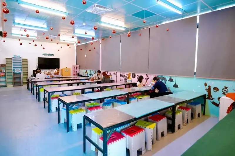 台中親子景點「約客&厚禮 築夢手創館」，粉紅芭比廣場、冰雪奇