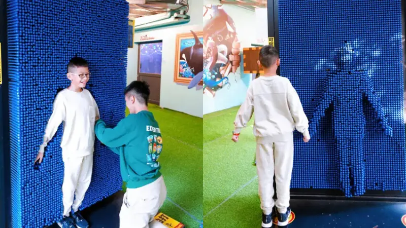 台中親子景點「約客&厚禮 築夢手創館」，粉紅芭比廣場、冰雪奇