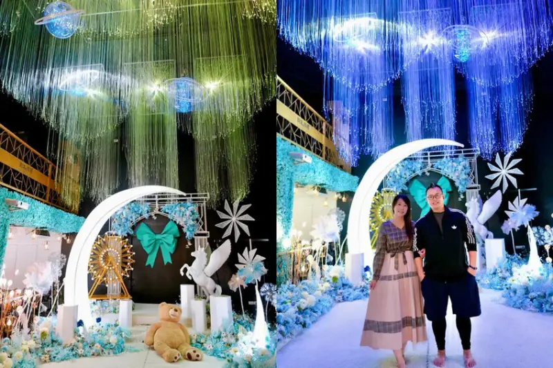 台中親子景點「約客&厚禮 築夢手創館」，粉紅芭比廣場、冰雪奇