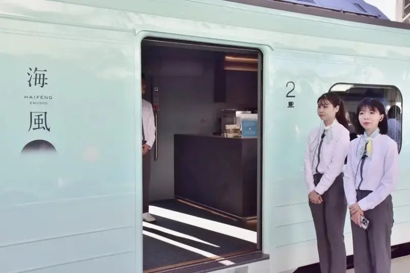 海風號開箱｜全台首輛甜點觀光列車 雄獅旅遊獨家販售