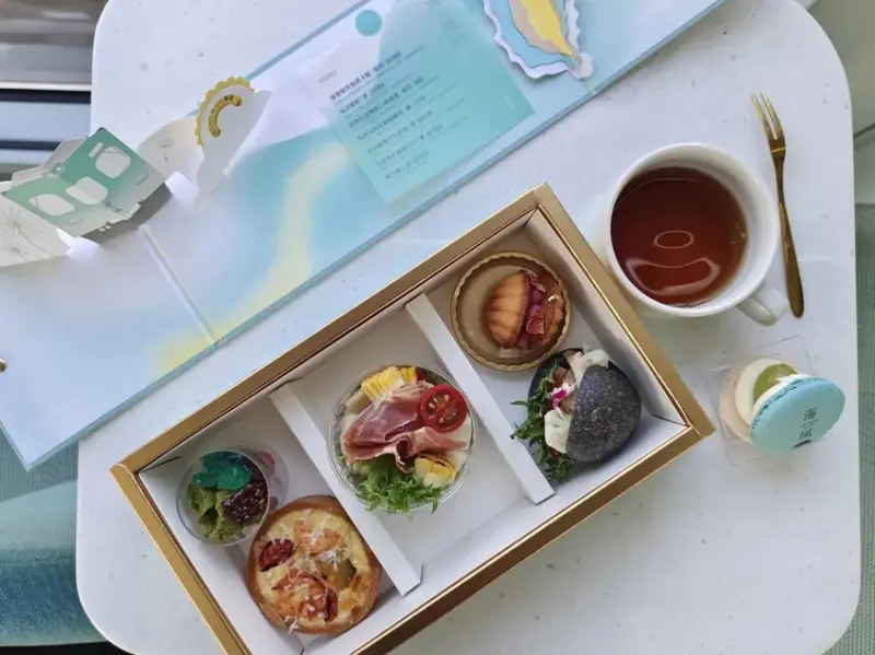 海風號開箱｜全台首輛甜點觀光列車 雄獅旅遊獨家販售