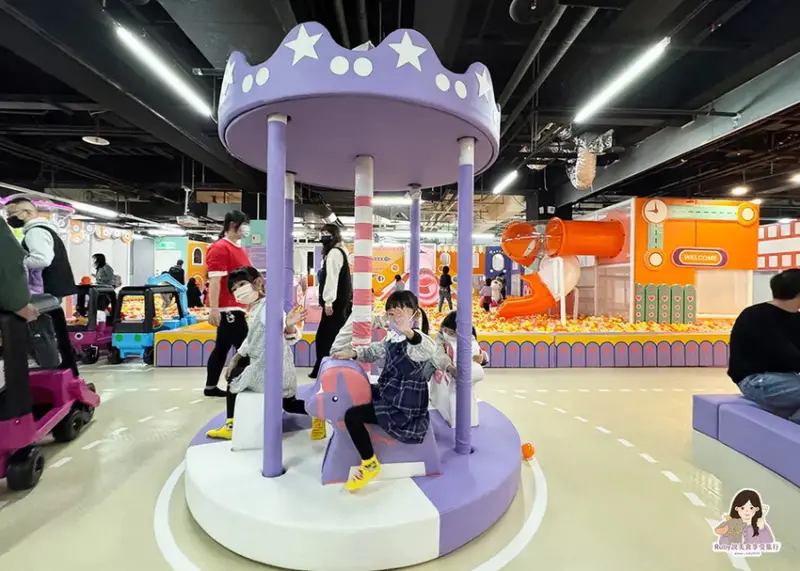 【內湖室內親子館】追風奇幻島內湖旗艦店-火山大冒險，五大主題