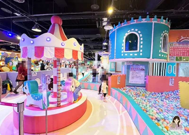 【汐止親子館】追風奇幻島-汐止店， 獨角獸的夢想王國&瘋狂馬